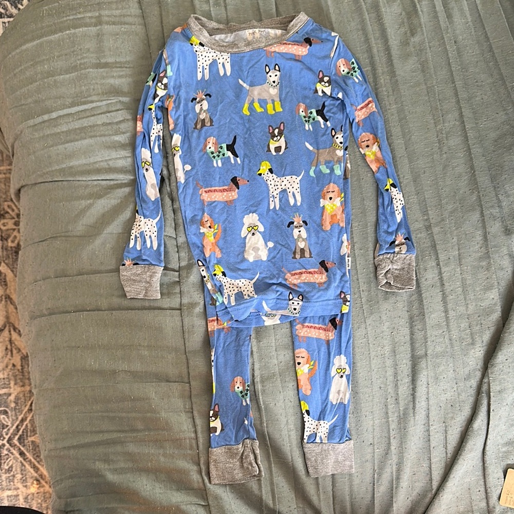Little Sleep Dapper Dogs Pajama Set